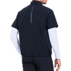 GoPlayer men's golf short-sleeved sports vest (black)