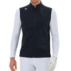 GoPlayer メンズ ゴルフ 防水 スポーツベスト (ブラック)