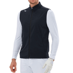 GoPlayer メンズ ゴルフ 防水 スポーツベスト (ブラック)