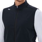 GoPlayer メンズ ゴルフ 防水 スポーツベスト (ブラック)