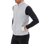 GoPlayer Men's Golf Waterproof Sports Vest (Light Gray)