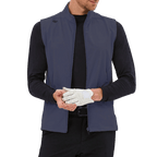 GoPlayer Men's Golf Waterproof Sports Vest (Dark Blue)