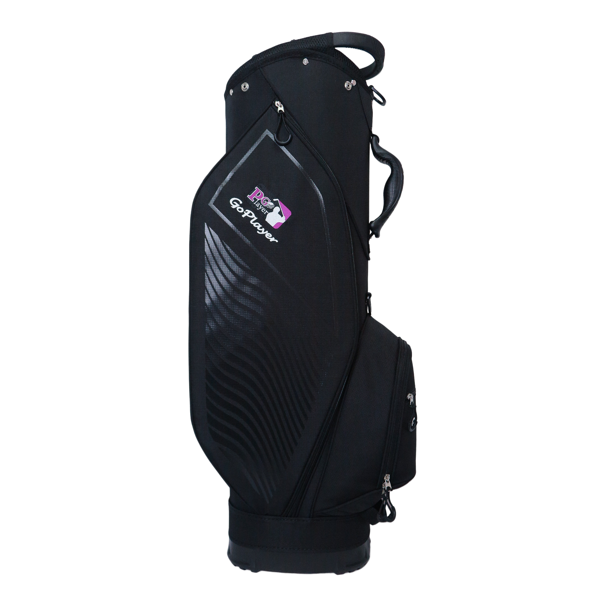 GoPlayer 9 インチ Chengfeng 軽量ファブリック バッグ (ブラック 2023) 