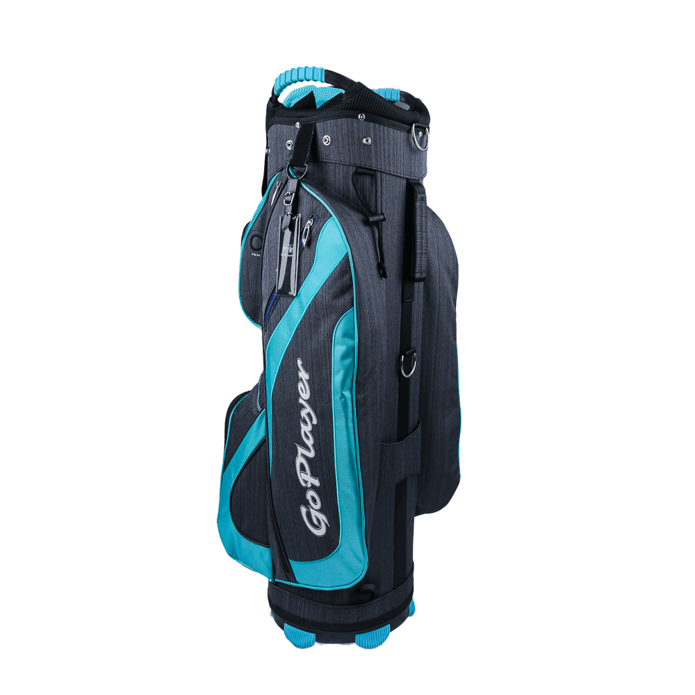 GoPlayer 9.5' Golf 14-hole Rod Bag (Black and Blue)