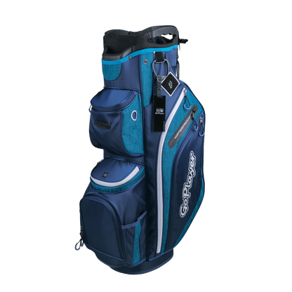 GoPlayer Ultra-Lightweight 14-Hole Rod Bag (Navy 2024)