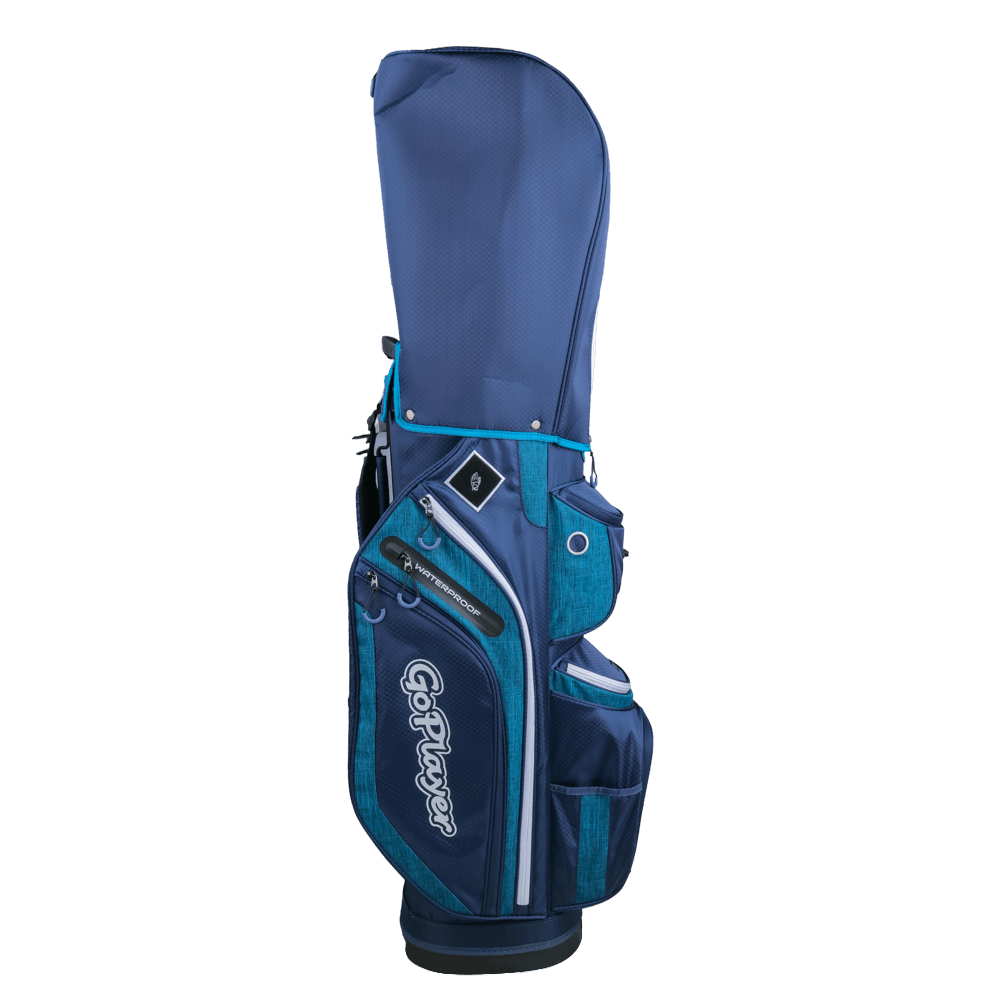 GoPlayer Ultra-Lightweight 14-Hole Rod Bag (Navy 2024)