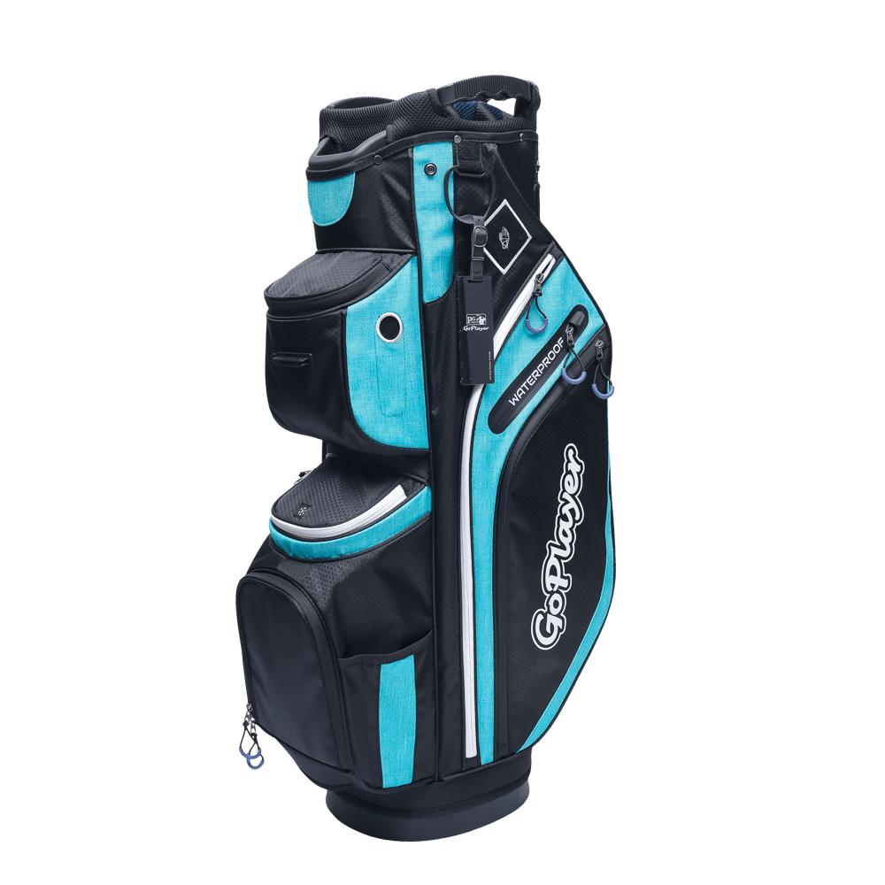 GoPlayer Ultra-Lightweight 14-Hole Rod Bag (Light Blue 2024)