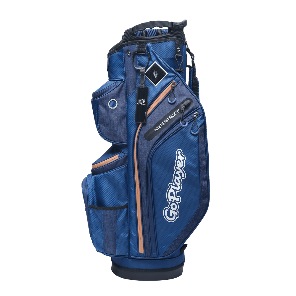 GoPlayer Ultra-Lightweight 14-Hole Rod Bag (Light Blue 2024)