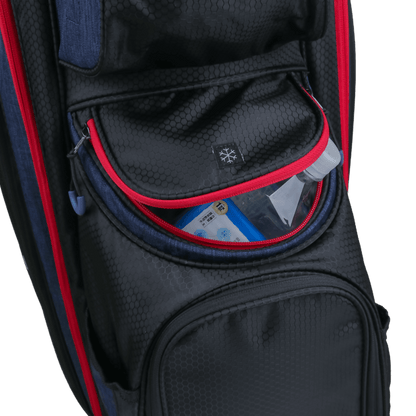 GoPlayer Ultra-Lightweight 14-Hole Rod Bag (Navy 2024)