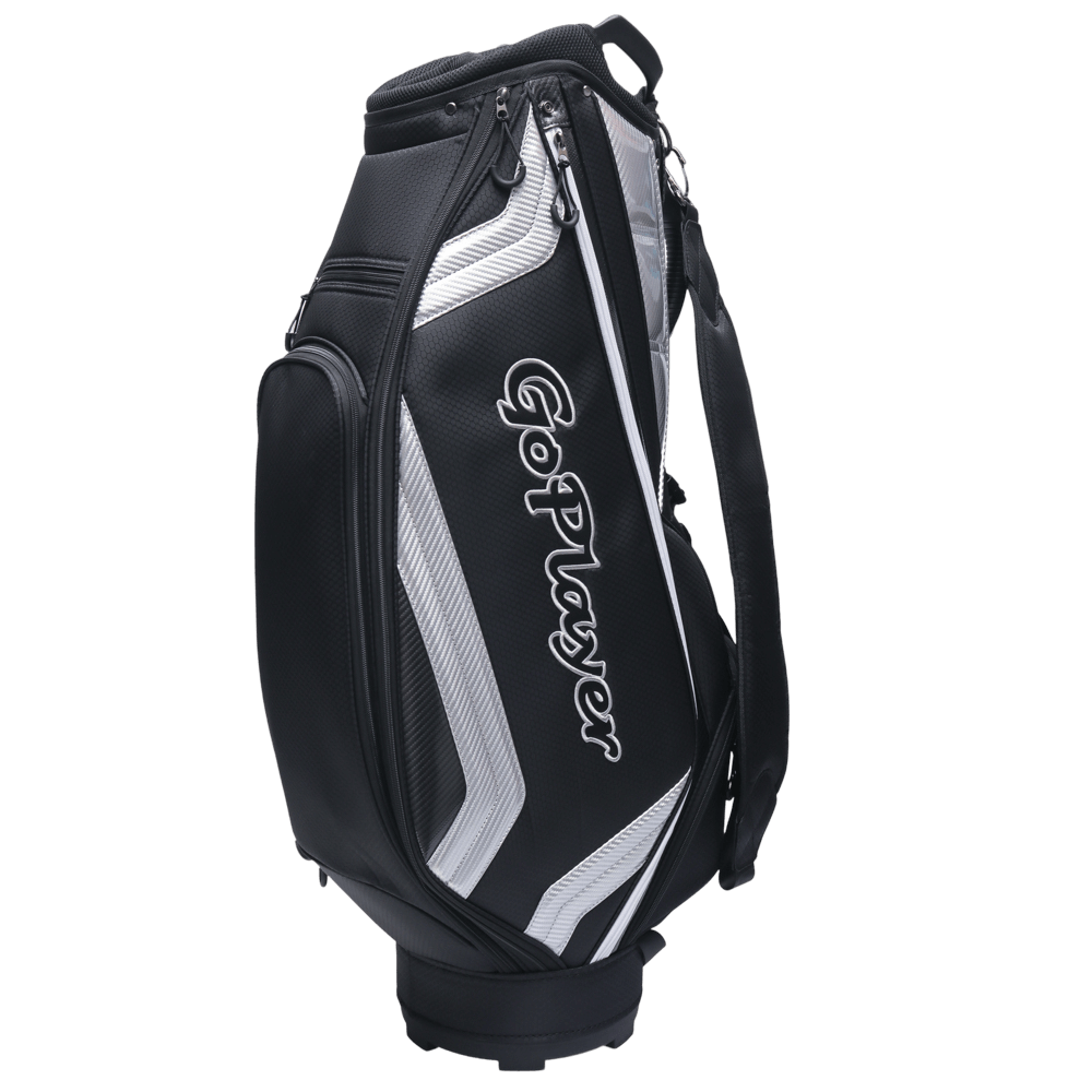 GoPlayer 9' Professional Golf Bag (Black)