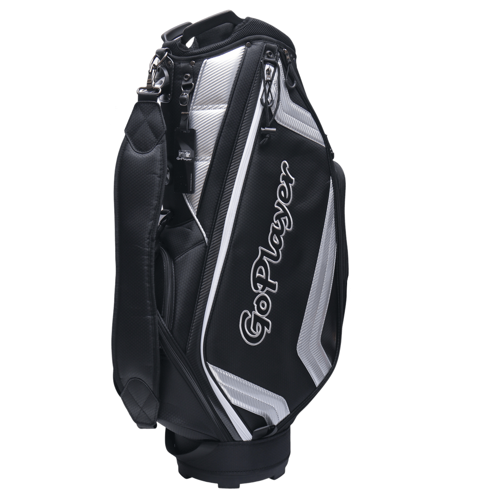 GoPlayer 9' Professional Golf Bag (Black)