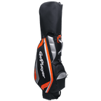 GoPlayer 9' Professional Golf Bag (Black and Orange)