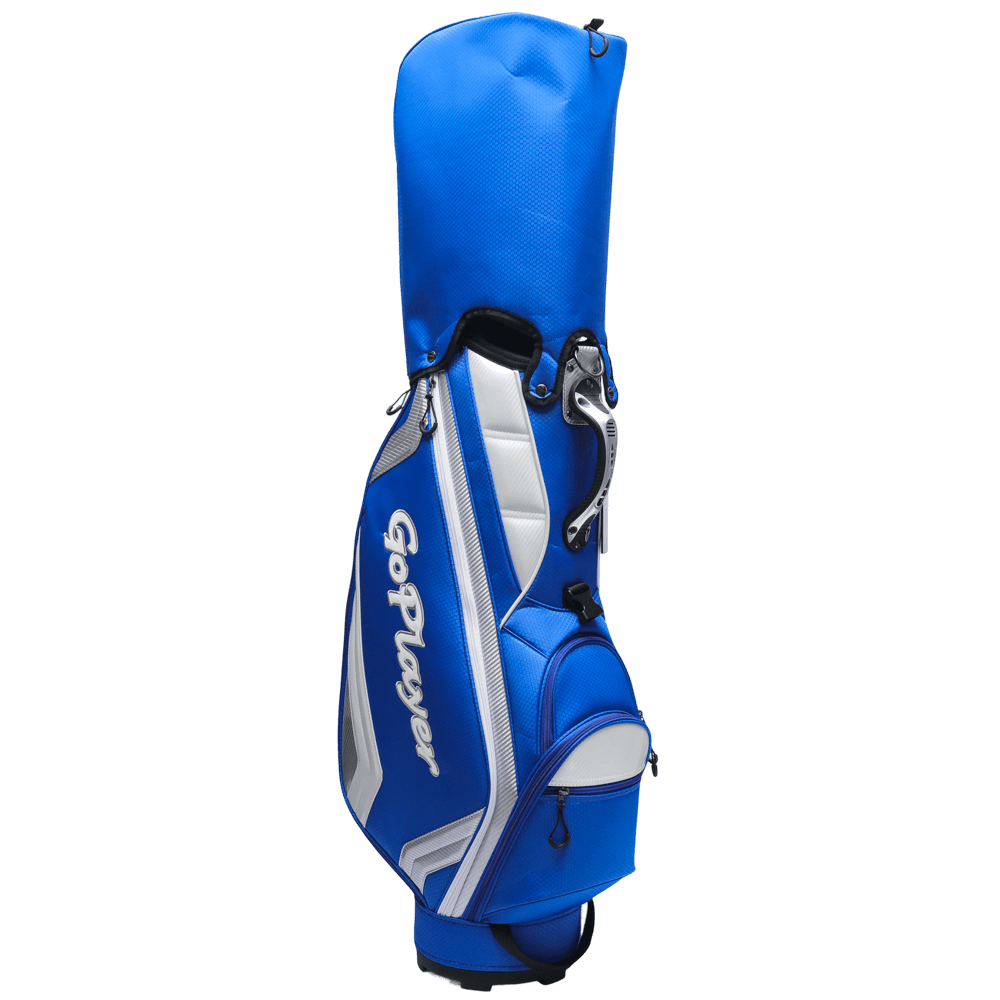 GoPlayer 9フィート プロ仕様ゴルフバッグ（ブルー）