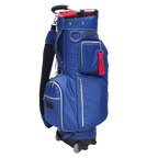 GoPlayer 9.5インチ キャスター付きゴルフクラブバッグ（ネイビー）