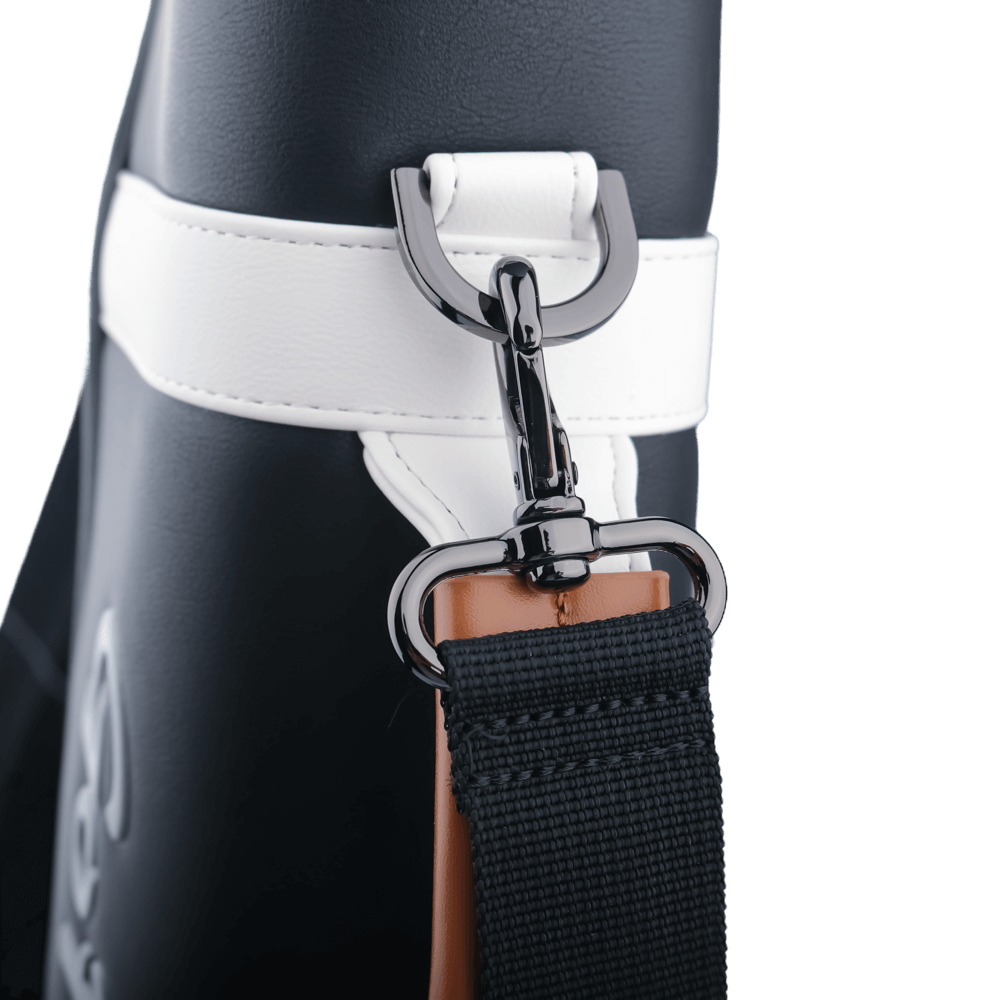 GoPlayer エクスクイジット レザー ハーフガン バッグ (ブラック)