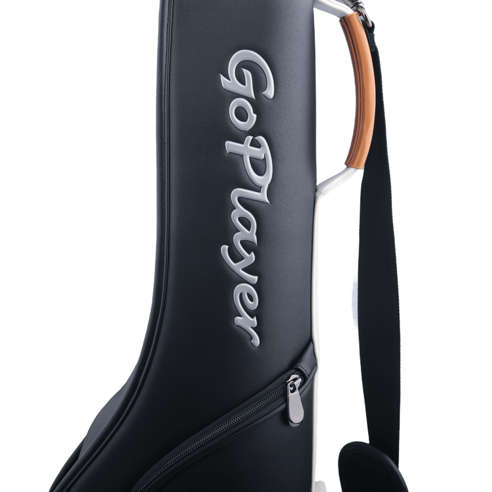 GoPlayer エクスクイジット レザー ハーフガン バッグ (ブラック)