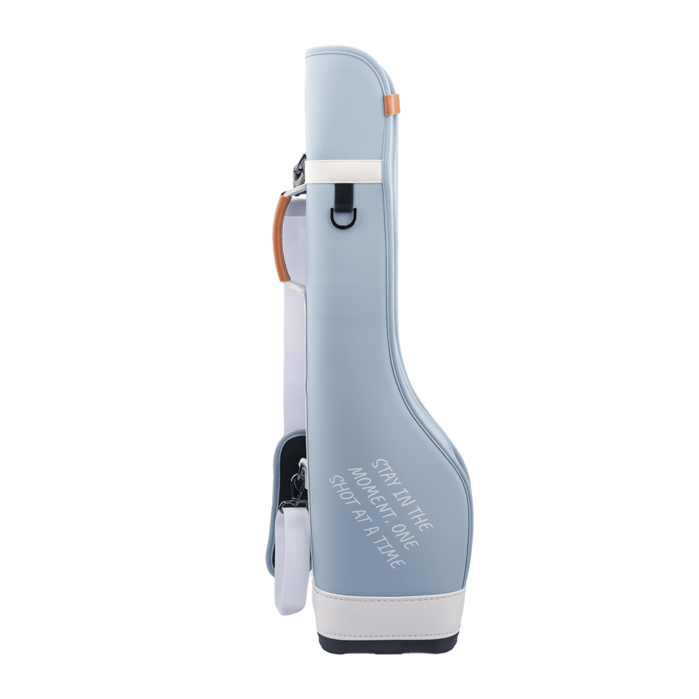 GoPlayer 極上レザーハーフガンバッグ (ライトブルー)