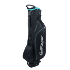 GoPlayer ゴルフ軽量三脚バッグ (ブラックとライトブルー)