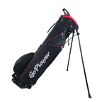 GoPlayer ゴルフ軽量三脚バッグ (黒と赤)