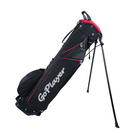 GoPlayer golf lightweight tripod bag (black and red)