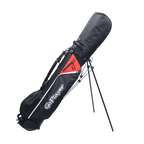 GoPlayer ゴルフ用軽量三脚バッグ（ブラック＆オレンジ）