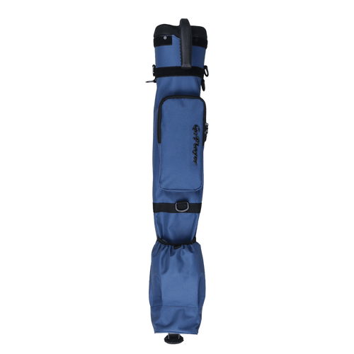 GoPlayer ファイン ファブリック スモール三脚バッグ (ブルー)