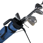 GoPlayer ファイン ファブリック スモール三脚バッグ (ブルー)