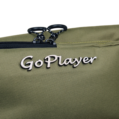 GoPlayer ファインファブリック製小型三脚バッグ (グリーン)