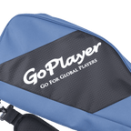 GoPlayer 絶妙な布製のソフト練習バッグ (ブルー)