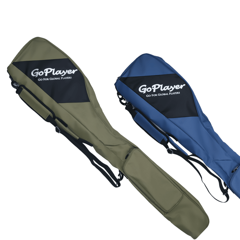 GoPlayer 絶妙な布製のソフト練習バッグ (ブルー)