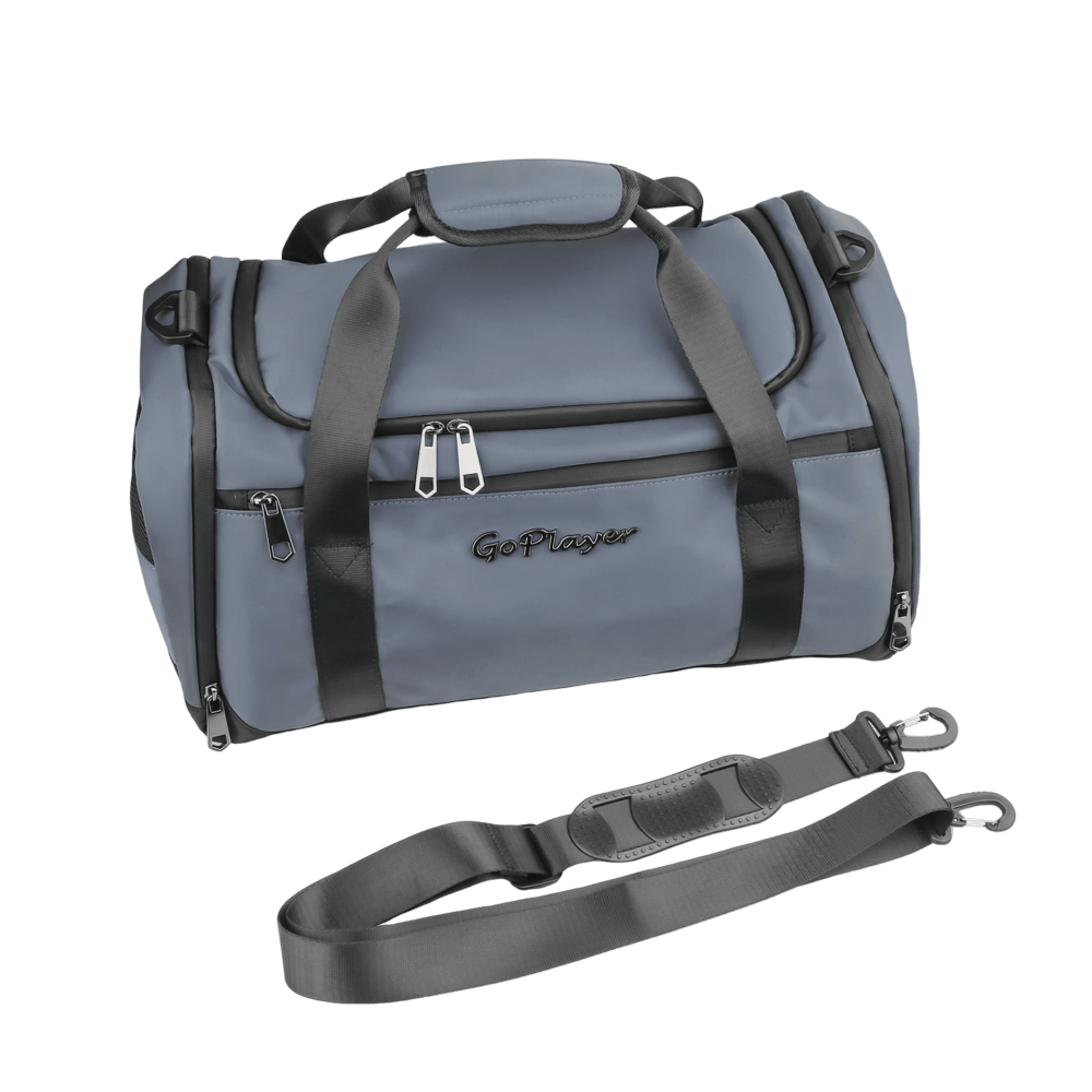 GoPlayer デリケートファブリック シングルレイヤー 衣類バッグ (フォグブルー)