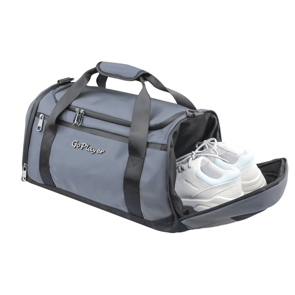 GoPlayer デリケートファブリック シングルレイヤー 衣類バッグ (フォグブルー)