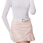 GoPlayer レディース ゴルフ ユニバーサル ベルト バッグ (ホワイト)