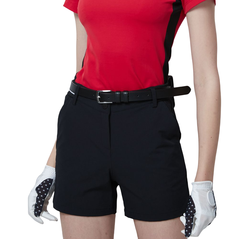 GoPlayer レディース ゴルフ ユニバーサル ベルト バッグ (ブラック)