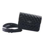 GoPlayer レディース ゴルフ ユニバーサル ベルト バッグ (ブラック)