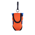 GoPlayer プレミアム チェック柄 ボール バッグ (オレンジ)