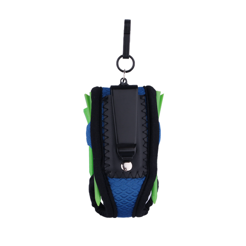 GoPlayer Golf Premium Plaid Ball Bag (Blue)