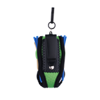 GoPlayer プレミアム チェック柄 スモール ボール バッグ (グリーン)