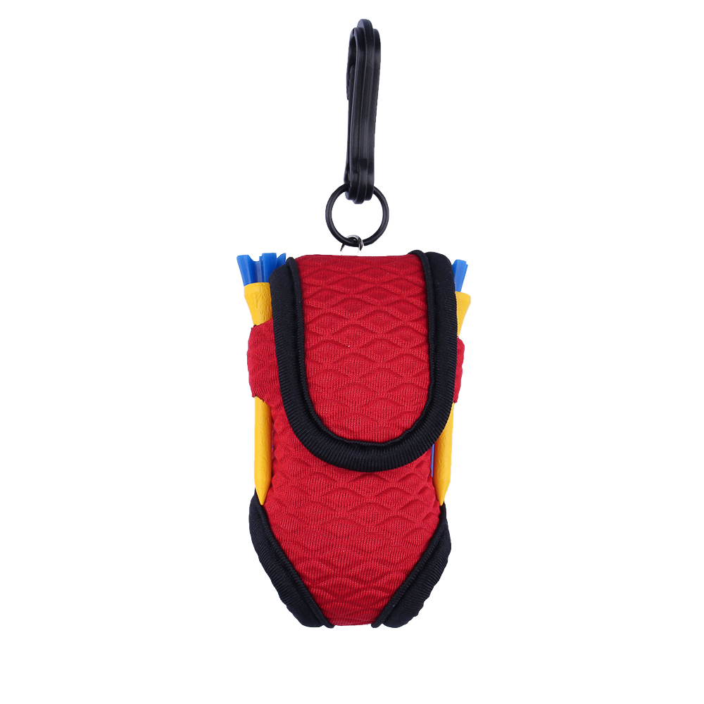 GoPlayer プレミアム チェック柄 ボール バッグ (レッド)