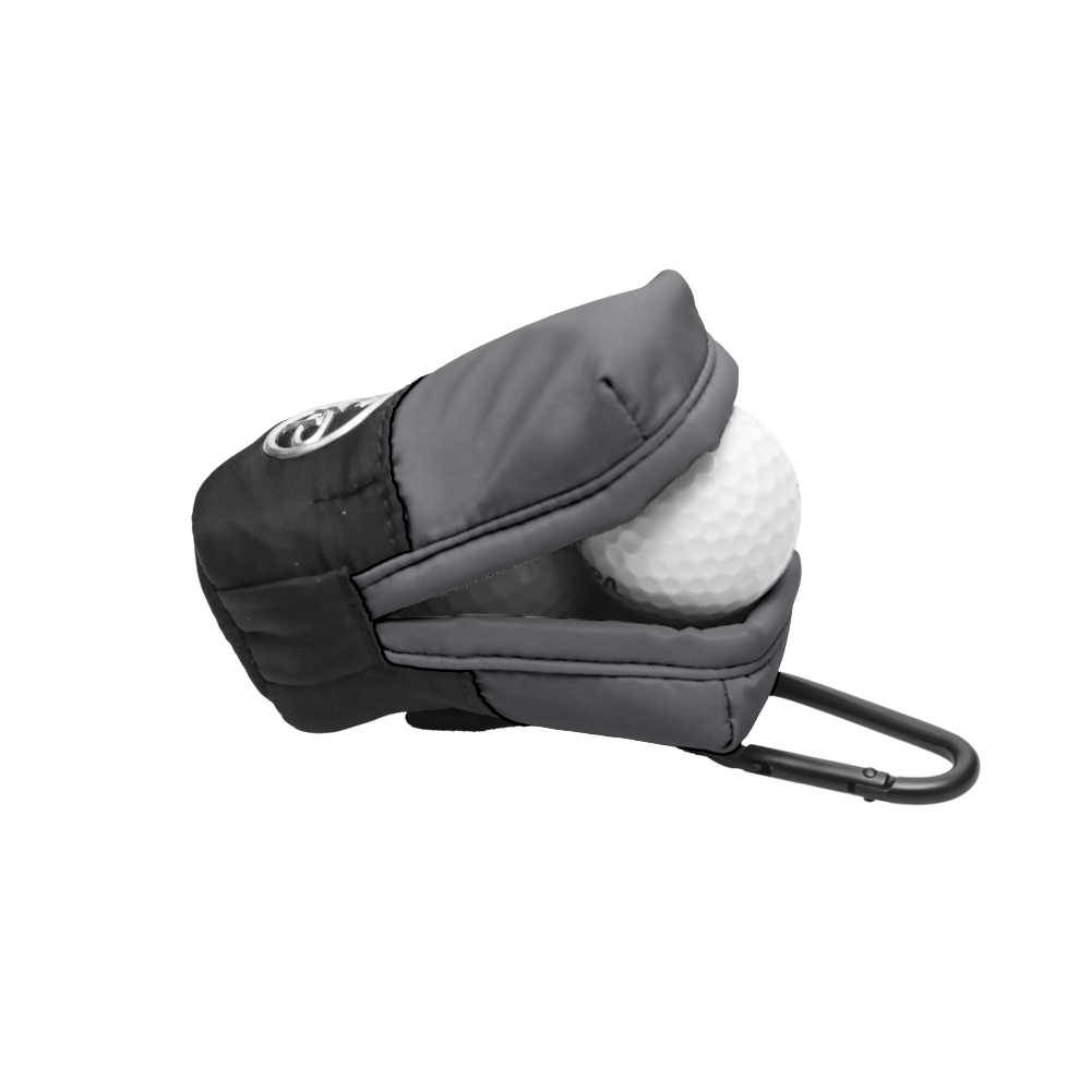 GoPlayer Magnetic Opening and Closing Small Ball Bag (Black)