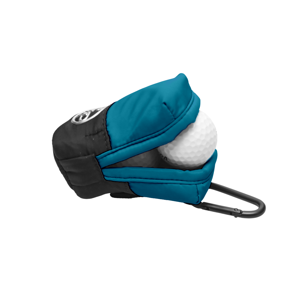 GoPlayer Magnetic Opening and Closing Small Ball Pouch (Dark Green)