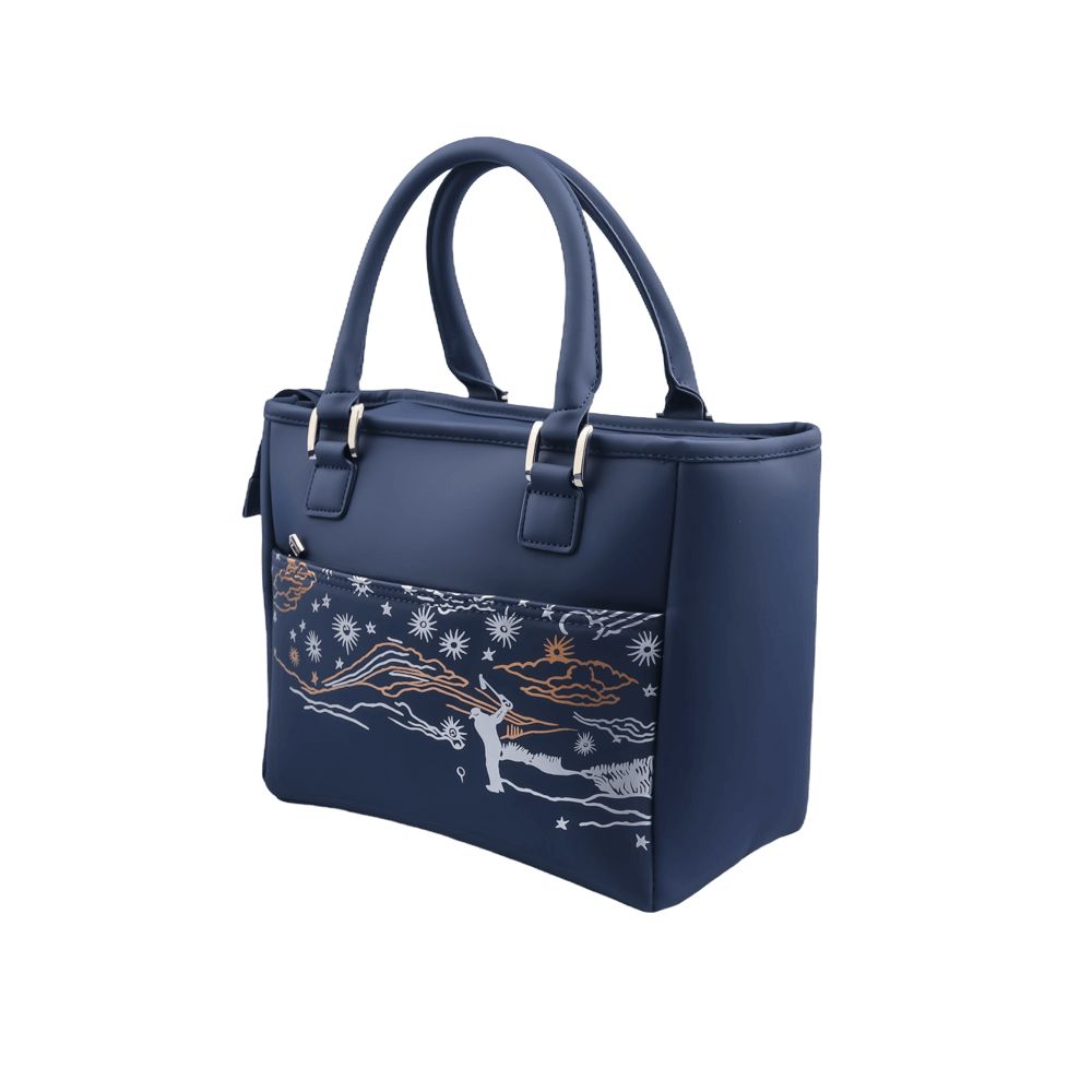 GoPlayer ゴルフ トート バッグ (ネイビー ブルー)