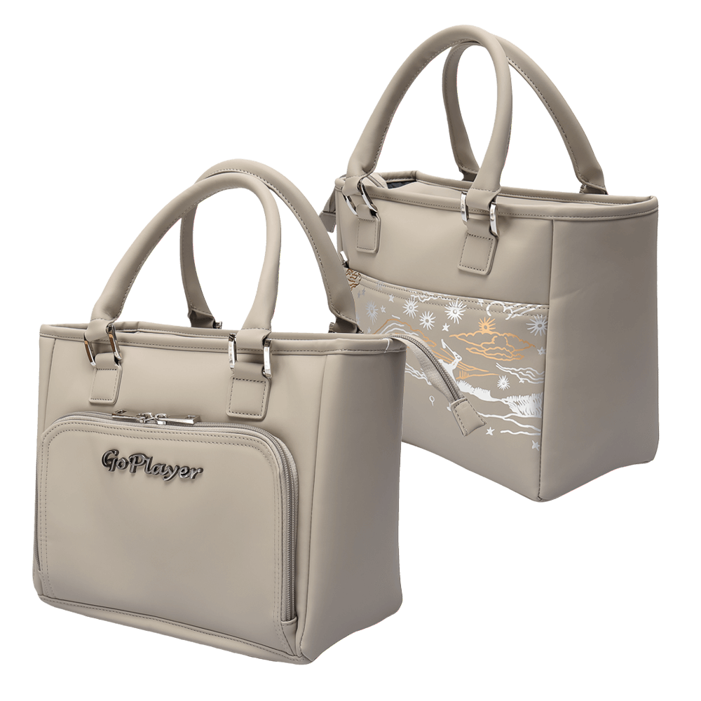 GoPlayer ゴルフ トート バッグ (ネイビー ブルー)