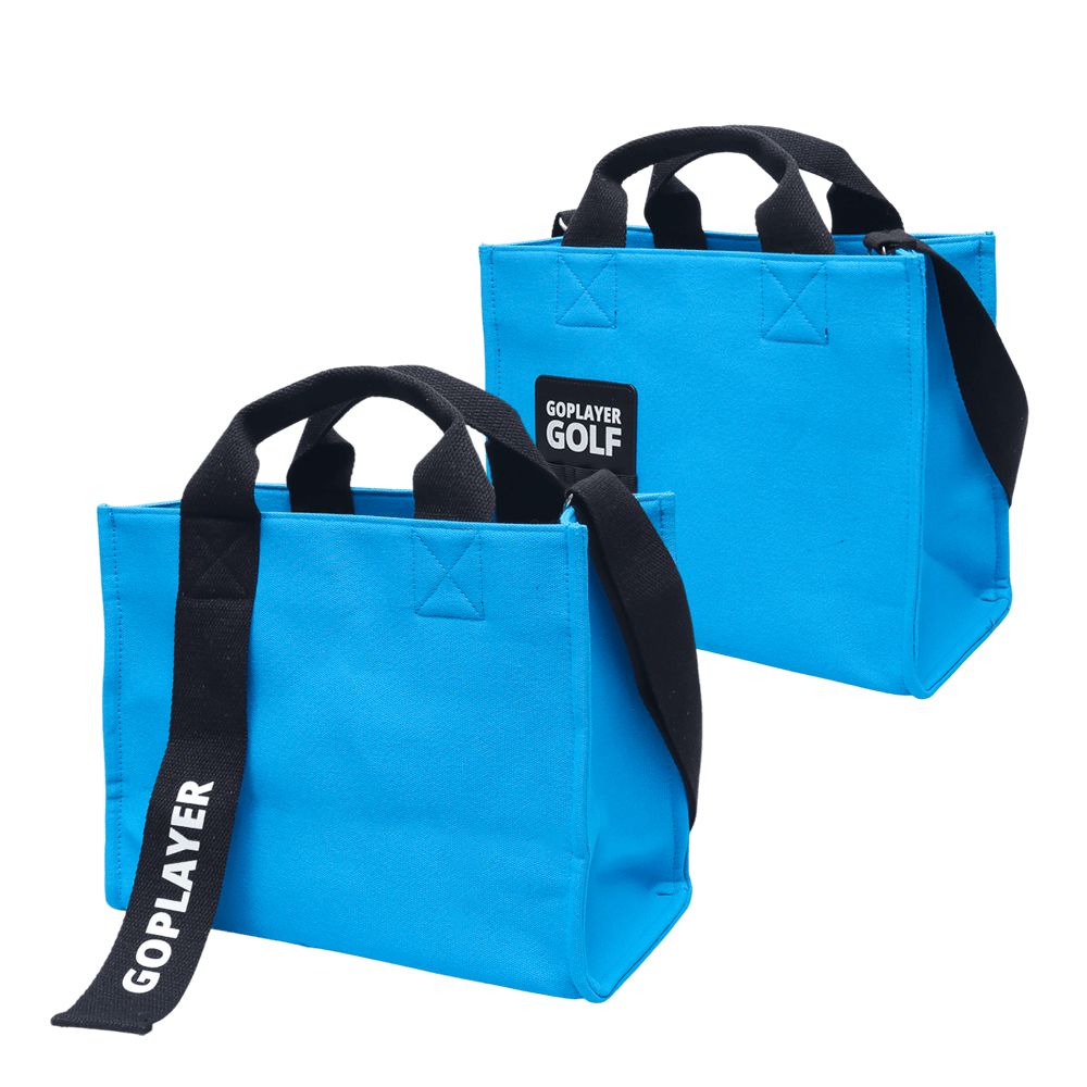 GoPlayer ゴルフ トート バッグ (ネイビー ブルー)