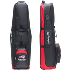 GoPlayer有輪旅行航空包(黑紅)