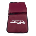 GoPlayer シンプルトラベルバッグ（バーガンディ）