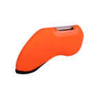 GoPlayer プレミアム チェック柄 アイアン セット (オレンジ)