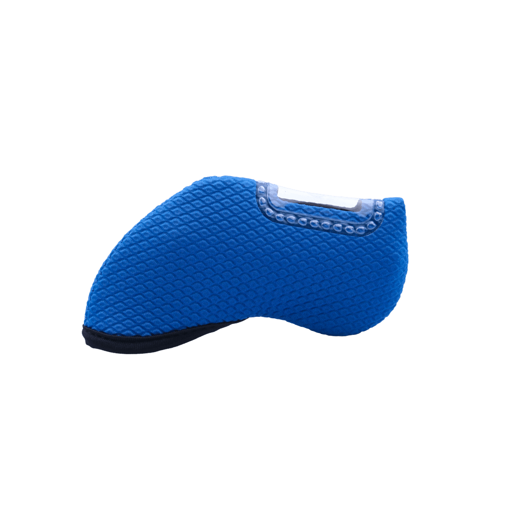 GoPlayer プレミアム チェック柄 アイアン セット (ブルー)