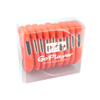 GoPlayer プレミアム チェック柄 アイアン セット (オレンジ)