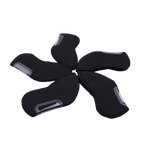 GoPlayer プレミアムチェック柄アイアンセット (ブラック)